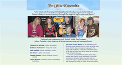 Desktop Screenshot of celticensemble.com